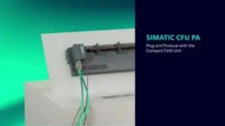 Plug and produce a SITRANS field device into the SIMATIC Compact Field Unit (CFU) PA