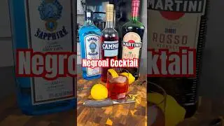 The Perfect Negroni Cocktail | Living Tastefully w/ Jesse