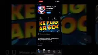 How to install Rocket Leauge Sideswipe (Mobile) App Store link in description.