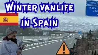 THE REALITY OF WINTER VANLIFE IN SPAIN - SALAMANCA