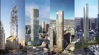 What are the tallest towers under construction in Los Angeles in 2026-2030