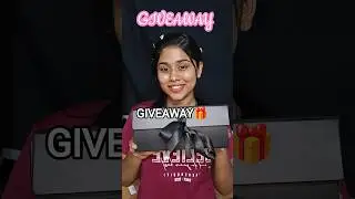 First Giveaway 🎁💖
