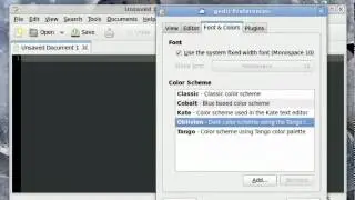 1 3 Configuring Gedit