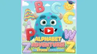 ​Alphabet Adventure! Learn ABCs with Friendly Monster | Cartoon Learning @radharanidivine0666  