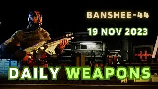 A good Contingency Plan scout today - Banshee-44 Destiny 2 D2 Gunsmith Official Weapon Inventory