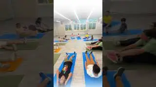 Kids session at The Yoga Plus Model Town II
