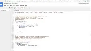For Loops and Ranges: Introduction to Programming with Google Sheets 13-C
