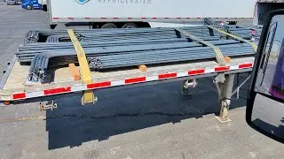 How to Properly Secure a Rebar Load | Flatbed Trucking Safety Tips for New & Pro Drivers