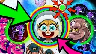 AGAR.IO MEGA *2x1* DOUBLE INVERSE CANNONSPLIT! // ULTRA REVERSE GLITCHED TRICKSPLIT (Agar.io)