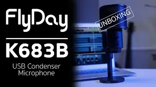 FLYDAY - K683B ไมค์คอนเดนเซอร์อัดเสียง | Musicstore Unboxing & Sound Sample