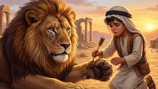 رحمة يتيم مع أسد جريح غيرت مصيره للأبد! لن تصدق ما حدث بعدها 🦁💔| قصة حقيقية 