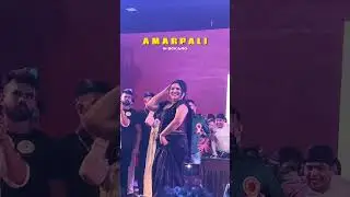 AMARPALI DUBEY IN BOKARO 🤩#amarpali #bokaro #dandiya #navratri #amarpalidubey #2025 #shorts #viral