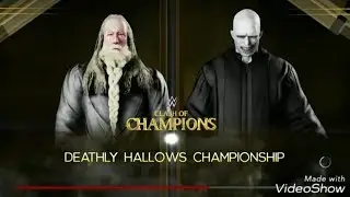 Dumbledore VS Voldemort WWE / Harry Potter Saga 2k / Deathly Hallows Championship