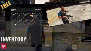 Free Inventory - Modern UI | QBCore | KerYaz Scripts
