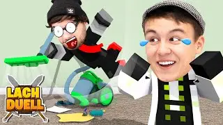 DER KAMPF mit dem STAUBSAUGER?! - Minecraft LACHDUELL #09 [Deutsch/HD]