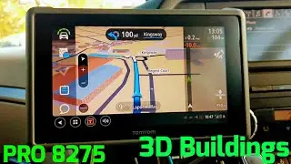 TomTom PRO 8275 3D Buildings & Roundabout instructions
