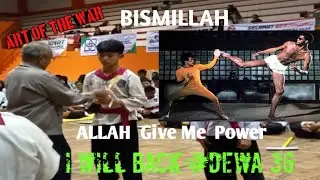 He's Back Bruce Lee Jr : POWERFULL FIGHT Power is Nothing Without Control, Black Red P1 #YusufDewa36