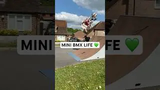 Mini BMX Life! 💚 Jordan Clark #shorts #shortvideo #viral #tricks #stunt #skatepark #bike #gopro