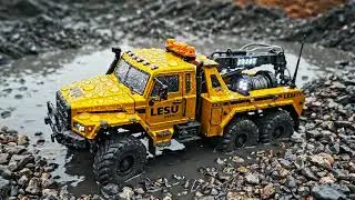 Massive 1:14 RC Liebherr R 9800 Excavator Cleaning Up Heavy Rubble! 🏗️💥