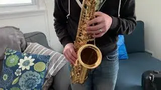 Demo of Yamaha YAS-62 Alto Saxophone, Purple Label, www.dcsax.com