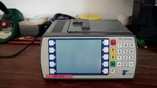 Omsi Fahrerarbeitsplatz: Fahrscheindrucker Atron FR compact