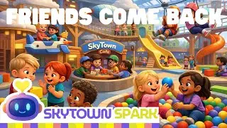 Friends Come Back 💛 | A Gentle Song About Friendship, Space & Feelings | SkyTown Spark