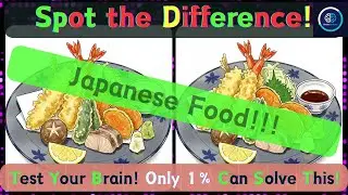 Can You Spot All the Mistakes Before Time Runs Out? Japanese Food