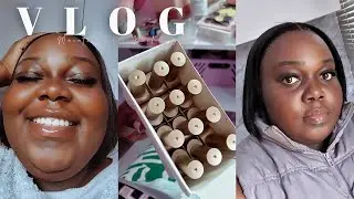 VLOG: DIY Hair and Lash Install + Bling Girl Haul | Chubby Deigh| SOUTH AFRICAN YOUTUBER