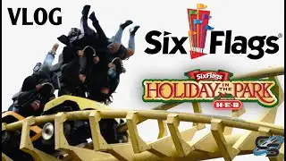 Six Flags America November 2020 Vlog Opening Night of Holiday in the Park