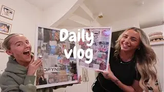 Daily Vlog | dog walks | vision boards | skin care 😊💕🙈