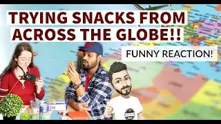 International snacks taste test |Funny Food reaction