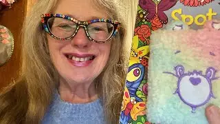 ASMR  Soft Gentle Tracing of Dreamy Book Cuteness  ✨Cosy Deeply Relaxing Soft Whisper / Inaudible✨ 💤