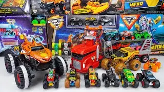 Monster Jam Collection Unboxing Review | Monster Jam Monster Dirt Arena Set