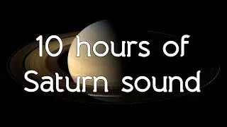 🎧 Saturn sound in high quality white noise HQ ASMR - Space sounds / Connect to the universe