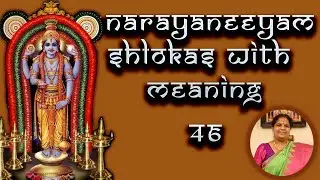 Narayaneeyam Dashakam 46 (Yasoda seeing the Universe - Meaning)