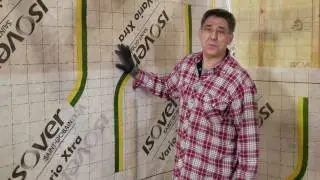 Philippe &eacute;tanche les murs avec Vario Xtra