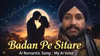 Badan Pe Sitare ✨ | AI Romantic Song | My AI Voice | Tittowood Agra | Titto Agra Vlogs
