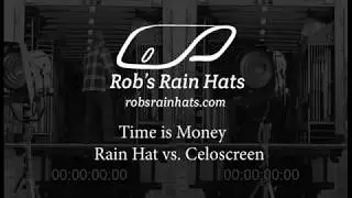 Rob's Rain Hat vs. Celo screen