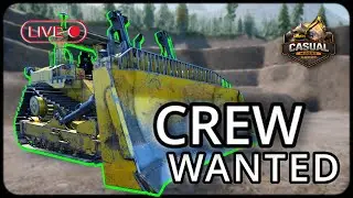 Community Mining LIVE 🚧 Day 20 | Heavy Equipment, Crew Ops & Mine Expansion