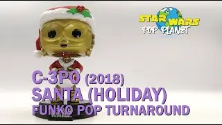 C-3PO Santa (Holiday Special) #276 (2018) - Star Wars Funko Pop Turnaround