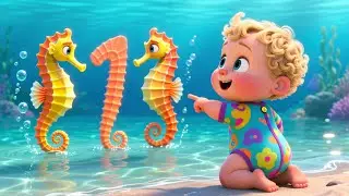 Learn to Count with Jellyfish 🪼🔢 | Fun Counting Song for Kids | Playful Learning Rhyme