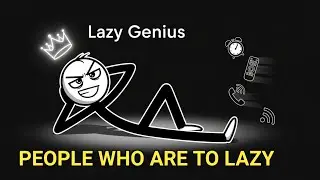 Lazy But Genius? 😎 The Real Psychology of Lazy People 