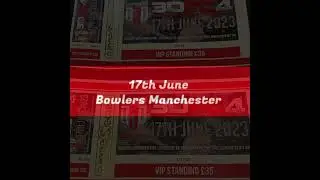 2 V.I.P ticket giveaway follow on Instagram to enter