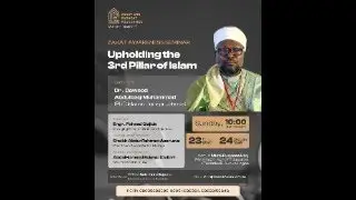 Zakat Awareness Seminar: Upholding the 3rd pillar of Islam