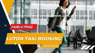 Luton Airport to Telford Taxi | Shropshire Transfers | Direct & Efficient Service