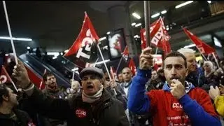 Europe-wide strikes against cutbacks