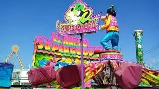 montaje de la feria de la linea de la concepcion