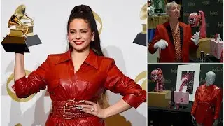 Spanish pop star Rosal&iacute;a&rsquo;s World Tour items auctioned to support young artists