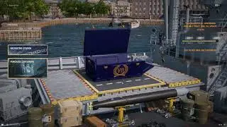 World of Warships - opening a tier 7 premium container