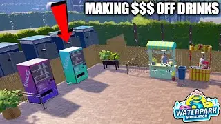 How Important are Decorations? | Waterpark Simulator Gameplay | Part 11